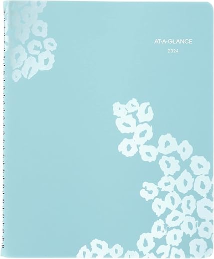 AT-A-GLANCE 2024 Weekly & Monthly Planner, Wild Washes (523-905-24)