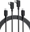 Anker 240W Right Angle USB C Cable, 2-Pack