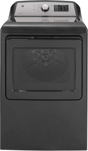 GE 27″ Front Load Electric Dryer, GTD72EBPNDG