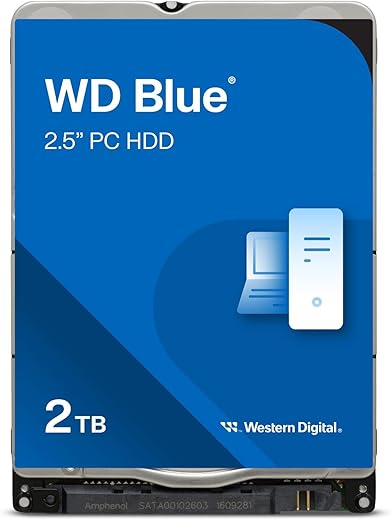 Western Digital 2TB Mobile Hard Drive - WD20SPZX