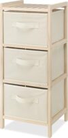 Whitmor 3 Drawer Wood Chest – Natural Pine