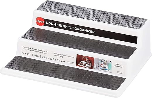 Copco 3-Tier Non-Skid Spice Organizer, 10-Inch