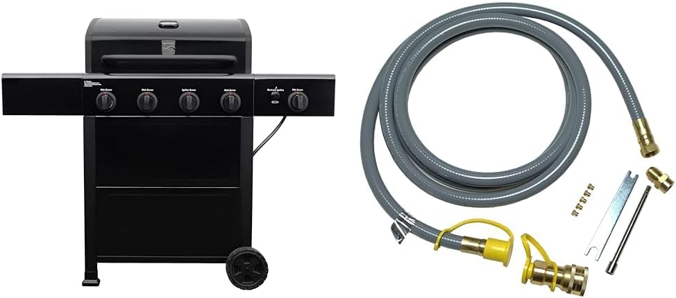 Kenmore 4-Burner Gas Grill With Conversion Kit