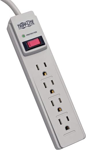 Tripp Lite 4 Outlet Surge Protector, TLP404
