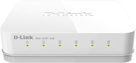 D-Link 5 Port Gigabit Ethernet Switch GO-SW-5G