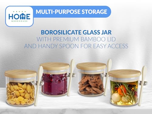 5 Star Home Warehouse Borosilicate Glass Jar With Bamboo Lid - Image 5