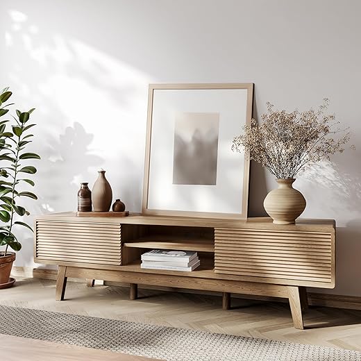 TOLEAD 59" Mid Century Modern TV Console