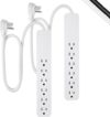 GE 6-Outlet Surge Protector, 2 Pack, 46867