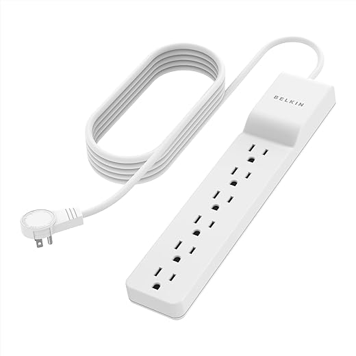 Belkin 6-Outlet Surge Protector Power Strip
