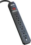 Tripp Lite 6 Outlet Surge Protector TLP606B