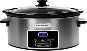 Zing 6-Quart Digital Programmable Slow Cooker