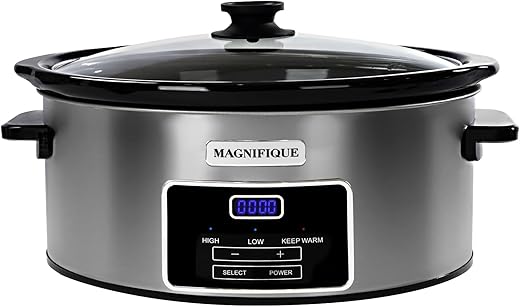 Zing 6-Quart Digital Programmable Slow Cooker