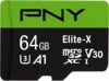 PNY 64GB Elite-X Class 10 microSDXC Card