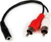 StarTech.com 6in RCA To 3.5mm Female Cable (MUFMRCA)