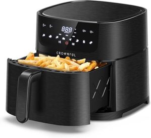 CROWNFUL 7 Quart Air Fryer, Oilless Electric Cooker