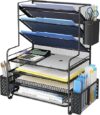 Simple Trending 7 Tier Desk Organizer With Pen Holder