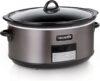 Crock-Pot 8-Quart Programmable Slow Cooker, Black