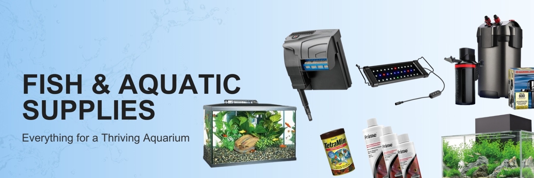 Fish & Aquatic Supplies products