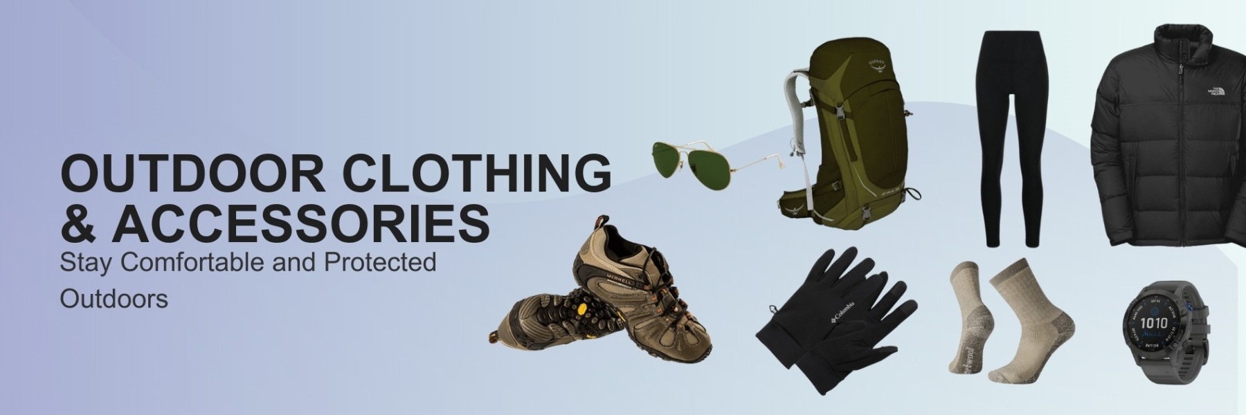 Outdoor Clothing & Accessories products