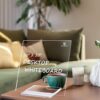 TSJ OFFICE Acrylic Dry Erase Board With Stand