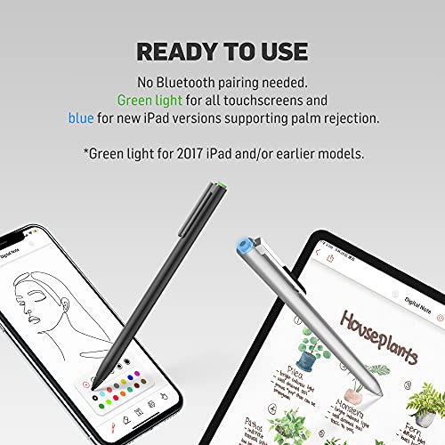 adonit Dash 4 Multi-Device Stylus, Graphite Black - Image 2