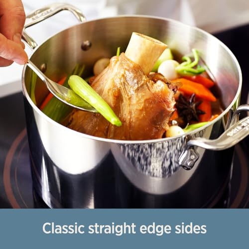 All-Clad D3 3-Ply Stainless Steel Fry Pan - Image 4
