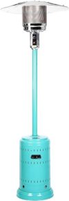 Fire Sense All Seasons Patio Heater 61130 Aqua Blue