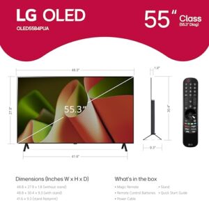 LG 55-Inch OLED B4 Series Smart TV (OLED55B4PUA)