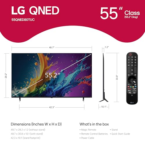 LG 55-Inch LED Smart TV 2024 - Image 2