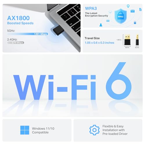 Archer TX20U Nano USB WiFi 6 Adapter - Image 2
