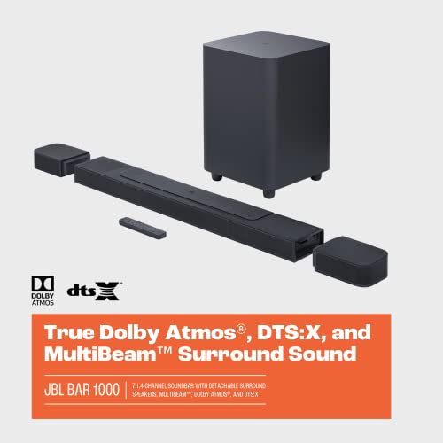 JBL Bar 1000: 7.1.4-Channel Soundbar With Detachable Speakers - Image 2