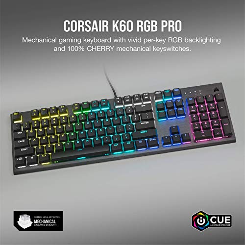 Corsair K60 RGB Pro Mechanical Gaming Keyboard - Image 3