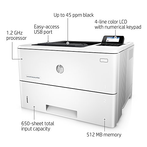 HP LaserJet Enterprise M506dn Printer F2A69A - Image 2