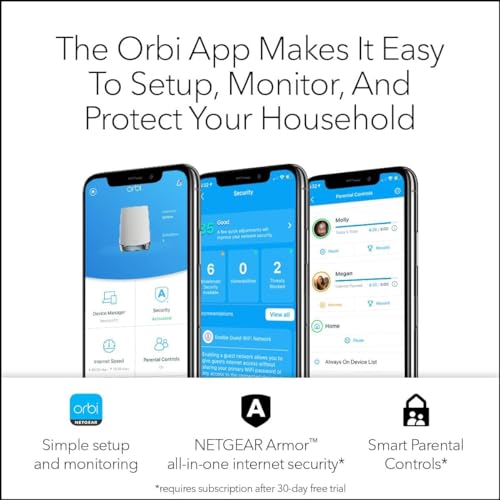 Netgear Orbi RBK753 Wi-Fi System - Tri-Band - Image 5