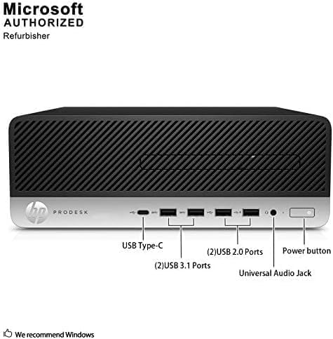 Intel ProDesk 600 G3 SFF Desktop With Monitor - Image 3