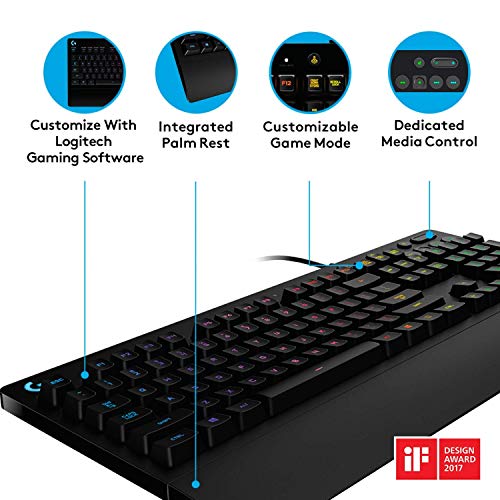 USB 2.0 G213 Prodigy Gaming Keyboard - Image 2