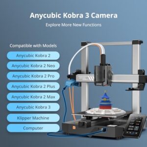 ANYCUBIC Kobra 3D Printer Camera, Real-Time Monitoring
