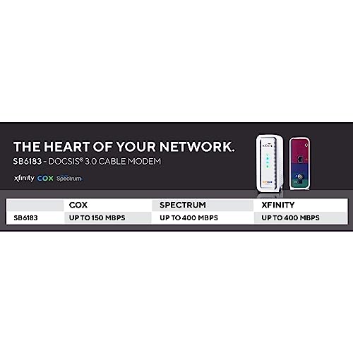 ARRIS Surfboard SB6183 Cable Modem, White - Image 3