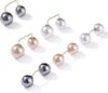 WILLBOND Artificial Pearl Brooch Pins, 6 Pcs