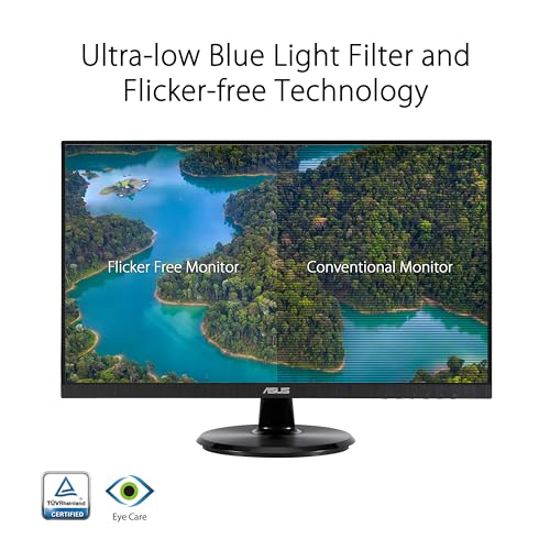 ASUS 24” 1080P Eye Care Monitor VA24DQF - Image 4