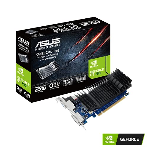 ASUS GeForce GT 730 2GB Low Profile Graphics Card - Image 2