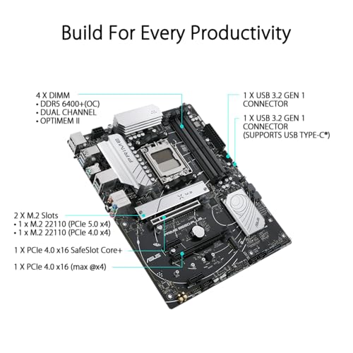 ASUS Prime B650-PLUS AMD B650 AM5 Motherboard - Image 3