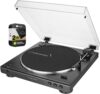 Audio-Technica AT-LP60XBT-BK Bluetooth Stereo Turntable Bundle
