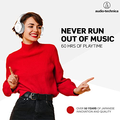 Audio-Technica ATH-S220BTWH Wireless On Ear Headphones - Image 3