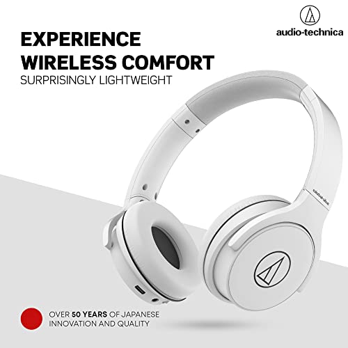 Audio-Technica ATH-S220BTWH Wireless On Ear Headphones - Image 5