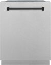 ZLINE Autograph Edition 24″ Top Control Dishwasher DWMTZ-SN-24-MB