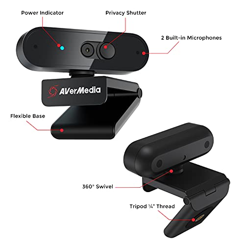 AVerMedia HDMI Capture Card & PW310P Webcam - Image 5