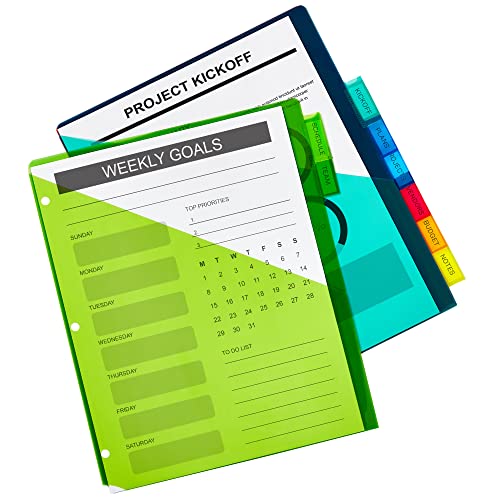 AVERY 8-Tab Insertable Big Tabs Dividers (71907) - Image 2