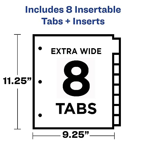 AVERY Dividers For 3 Ring Binders, 11903 - Image 3