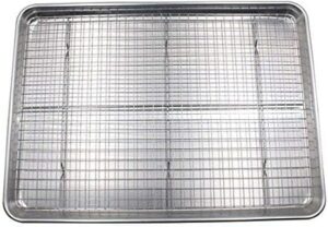 Checkered Chef Baking Sheets With Stainless Steel Rack